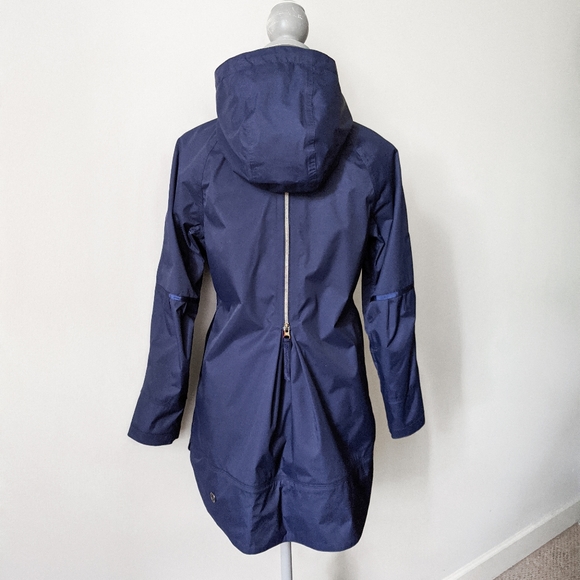 RARE Lululemon Fo Drizzle Rain Jacket Deep Navy - Picture 2 of 8